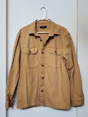 Quince Men's Double Brushed Stretch Overshirt Jacket.  Size XL